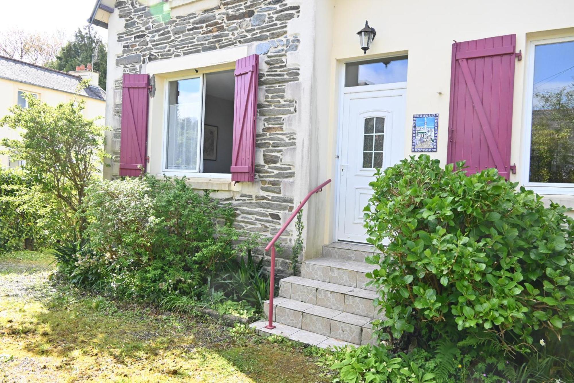 Jardin Madeleine Apartman Morlaix Kültér fotó